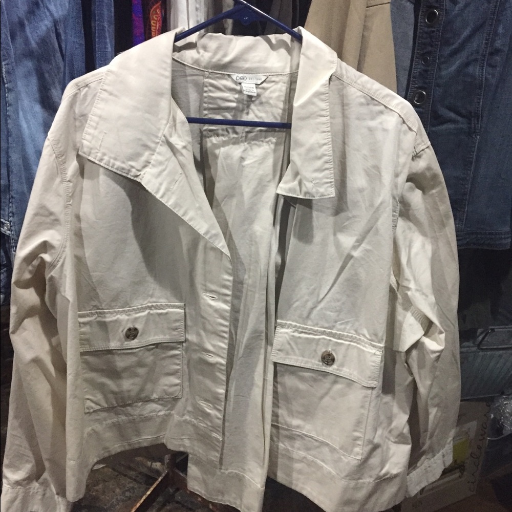 Khaki blazer